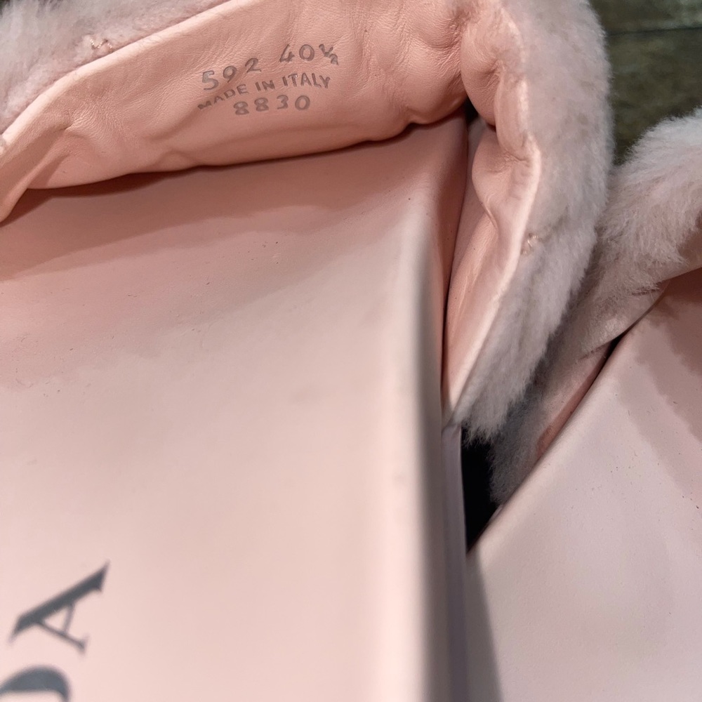 Prada Shearling Slides - Picture 5 of 5